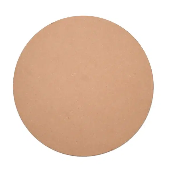 MDF Plain Round Base for Painting