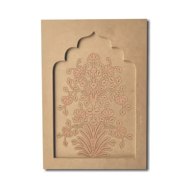 Flower Designer MDF Plain Jharokha