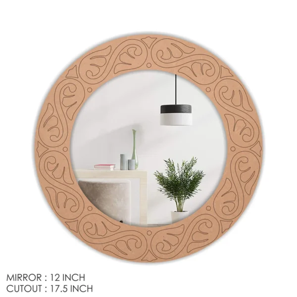 Designer MDF Mirror for DIY Home Decor - Image 4