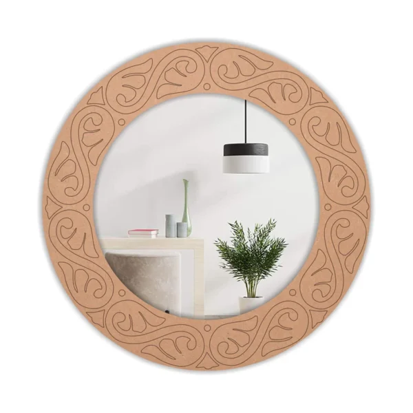 Designer MDF Mirror for DIY Home Decor